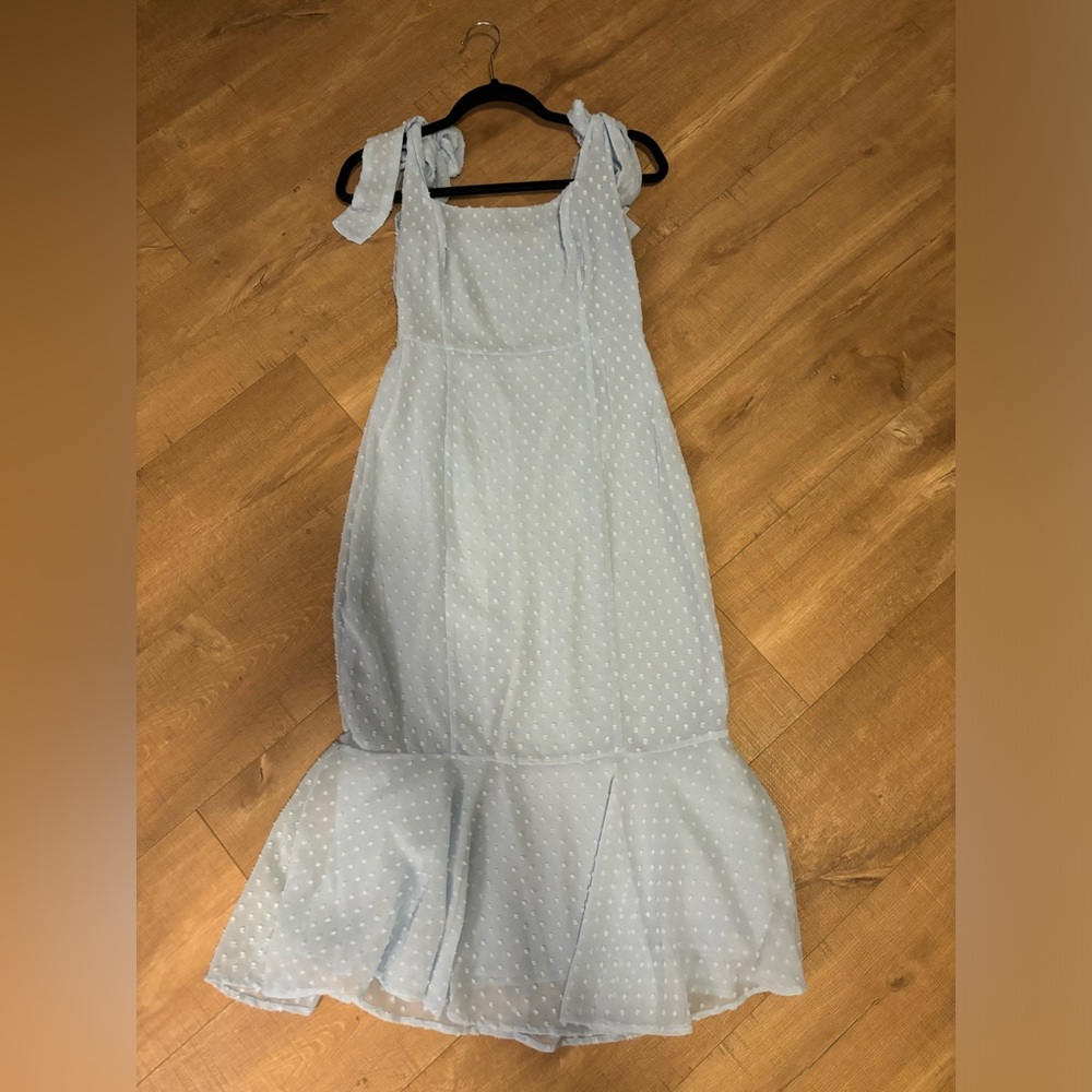 Light blue dress